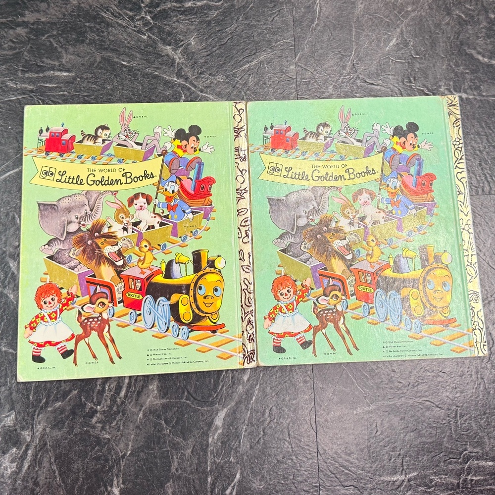1950-1976 WESTERN PUBLISHING COMPANY A Little Golden Book Lot (6 Books) - Picture 11 of 15